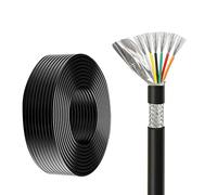 Cavo Di Alimentazione E Segnale Schermato Multipolare Da 300 V, Cavo Di Alimentazione UL2464, Anima In Rame Stagnato, Isolamento In PVC: Cablaggio Flessibile(50ft,24AWG-6C)