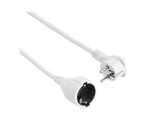 CAVO DI ALIMENTAZIONE ELETTRICA HAMA Cavo di prolunga H05VVF, 230 V, Bianco