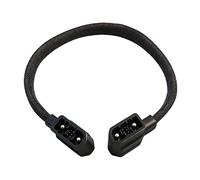 Cavo di alimentazione extra per batteria EcoFlow - Cavo di collegamento intrecciato grigio da 101 cm per Delta Max/Delta 2/Delta 3 Series e Wave 2/3, non compatibile con Pro/Pro 3/Ultra/3 Max