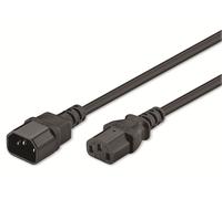 Goobay Cavo prolunga alimentazione 95287 C13/C14 VDE Nero 3 m