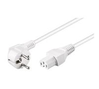 Cavo di alimentazione Goobay C15 2m Bianco