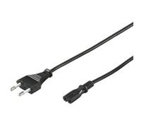 Cavo di alimentazione Goobay IEC-320/C7 1,5 m Nero