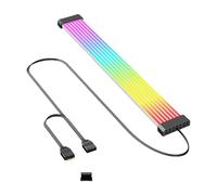 Cavo di Alimentazione GPU 5V 3Pin ARGB Sincronizzazione Estensione PC Con 44LEDs Per PC Build Effetti Sostituzione di Potenza Cavo PCIe