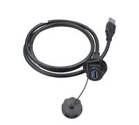 Cavo di alimentazione impermeabile USB2.0 USB3.0 con porta di ricarica, connettore for interfaccia dati USB con cavo da 1 m/1,5 m/2 m(USB3 M to F (1.5m))