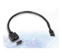 Cavo di alimentazione Inter-Tech 88885550 3 pin 0,2 m nero