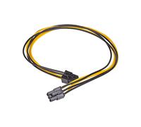 AKYGA AK-CA-49 2X PCI-E 6 Pin Femmina Adapter Cavo di Alimentazione 40cm