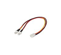 Akyga AK-CA-52 - Adattatore da Presa a 3 Pin a 2 Spine a 3 Pin, 2 x 15 cm