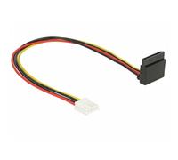 Cavo di alimentazione interno DeLOCK 0,3 m SATA 15 pin a Floppy 4 pin