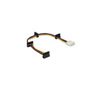 Cavo di alimentazione DeLOCK Molex 4p a 4x SATA 15p 0,4 m