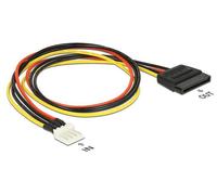 CAVO DI ALIMENTAZIONE INTERNO DELOCK 0.4m SATA 15p / 4p
