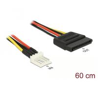 CAVO DI ALIMENTAZIONE INTERNO DELOCK 0.6m SATA 15p / 4p