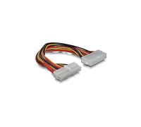 DELOCK CABLE ALIMENTACION ATX 24PIN - 24PIN M/H 0.30M