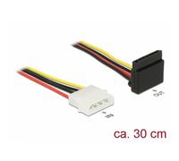 Cavo di alimentazione interno DeLOCK Molex 4-pin a SATA 15-pins 0,3 m