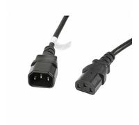 Cavo di Alimentazione Lanberg CA-C13E-11CC-0030-BK Nero 3 m