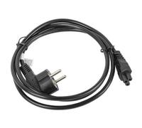 Cavo di Alimentazione Lanberg SCHUKO CEE 7/7 A IEC320 C5 Nero