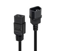 Cavo di alimentazione Lindy 30492 3 m IEC C14 a IEC C19 nero