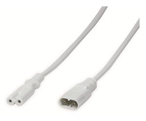 Cavo di alimentazione LOGILINK 2m, IEC 60320-C8/IEC 60320-C7