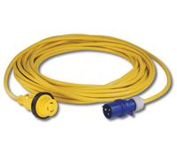 Marinco 15MSPPXP Cavo di alimentazione 16A 230V 15M con Spina Europea Gialla