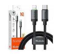 CAVO DI ALIMENTAZIONE MCDODO Prism Light, USB-C a Lightning, 3 m, 36 W, LED