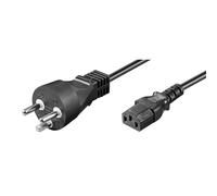Cavo di alimentazione MicroConnect per IEC 60320 C13 10 m nero Danimarca