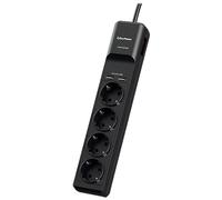 Cavo di alimentazione Multipresa 230 V 4x prese (CEE7) / spine (CEE7) 2x USB (5V/2A) nero *CyberPower* NEW