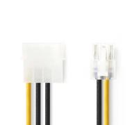 Cavo di alimentazione Nedis CCGP74060VA015 Molex a PCI-E 6-pin 0,15 m