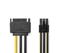 Cavo di alimentazione Nedis SATA a PCI Express 6 pin 15 cm