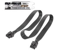 Cavo di alimentazione PCIe VGA, cavo adattatore di alimentazione a 8 pin, cavo di prolunga grafica VGA, cavo di alimentazione della scheda grafica per linea piatta da 8 pin da 8P a 6+2P