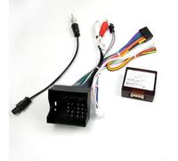 Cavo di alimentazione per auto con adattatore Canbus Decoder Box per cablaggio dell'unità principale, 12 V e kit di installazione Play