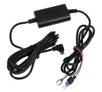 Cavo di Alimentazione per Dash Cam 12-30v a 5v 2,5a | Protezione Bassa Tensione Integrata, Connettore Mini USB ad Angolo Retto, per Cablaggio Diretto nel Vano Fusibili