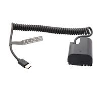 Cavo di alimentazione per fotocamera batteria fittizia, accessori da USB C a LP