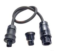 Cavo di alimentazione per inverter Betteri BC01 con interfaccia di ingresso Schuko e uscita Wieland H07RN-F ignifugo 1,5 mm2 (5 metri)