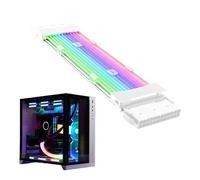 Cavo di alimentazione per PC - Cavo di estensione RGB | Mühelos ATX Cable Extension | Lichteffektdraht per colori mozzafiato e aumento della luminosità in ambienti molto