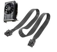 Cavo di alimentazione per scheda grafica, 8 pin, cavo VGA, alimentazione modulare, scheda grafica, 8 pin, 8 p fino a 6 + 2p Flat Graphics Card Extension Cable per PCI E
