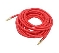 Cavo di alimentazione per torcia Tig Superflex da 25 Ft per 57y03rsf compatibile con torce raffreddate ad aria serie 9 e 17 Tubo in silicone rosso con treccia di nylon per prestazioni di saldatura
