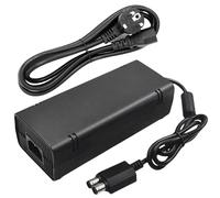 Cavo di alimentazione per Xbox 360 Slim: alimentatore da 135 W con cavo di alimentazione per Microsoft Xbox 360 Slim, caricabatterie, adattatore di alimentazione CA, indicatore LED CA 100 V - 240 V