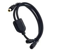 Cavo di alimentazione portatile DC7909, ideale per viaggi e ufficio, DC7909, cavo splitter a Y con protezioni intelligenti, universale, cavo di ricarica da viaggio