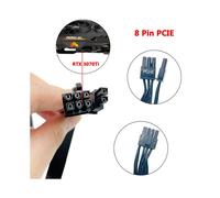 Cavo di Alimentazione PSU 8 Pin A Doppio 6+2 Pin PCI-e per , Cavo GPU Maschio-Maschio per Alimentatore Modulare Thermaltake