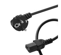 Cavo di alimentazione universale per PC MUKCA da 1,5 m, cavo di alimentazione CA a 3 poli di ricambio per laptop HP, Dell, Acer, Asus
