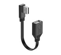 Cavo di alimentazione USB 2.0 da maschio a femmina, cavo di prolunga adattatore a 90 gradi per mouse tastiera USB ricarica dati