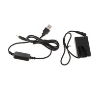 Cavo Di Alimentazione USB + Batteria Fittizia Accoppiatore DC EP-5 Per Nikon D40