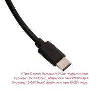 Cavo Di Alimentazione USB C Tipo C PD A 5.5x2.1mm 12V 20V Con Display