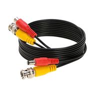 Cavo di alimentazione video BNC prefabbricato per telecamera di sicurezza CCTV DVR sistema di sorveglianza Plug Play 10 feet