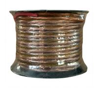 Cavo Di Altoparlanti AIV Per HiFi Audio Auto Trasparente 10M 2X2,5Mm²