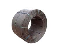 Cavo Di Ancoraggio In Acciaio, Trefolo In Acciaio Per Calcestruzzo Precompresso Personalizzato, Resistenza 1860 MPa, Adatto Per Ponti, Gallerie Ed Edifici Alti