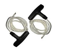 Cavo di avviamento con maniglia da 1 m e 3 mm, parte motore | Questo set di corde e maniglie di ricambio fornisce un motore affidabile che avvia vari macchinari e generatori da giardino.