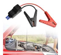 Cavo di avviamento per auto, 12 V, 500 A, con morsetti a coccodrillo e connettore EC5, per una protezione intelligente contro l'inversione di polarità e corto circuito