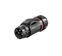 Cavo di bloccaggio 25A BD24 spina e presa for aviazione in plastica Connettore industriale di alimentazione a scatto a 3 pin(Plastic male connector)