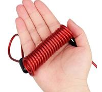 Cavo di blocco per caschi da bici - Cavo blocca disco per tutti i tipi di lucchetti,Cavo promemoria blocco disco, cavo promemoria molla di sicurezza blocco allarme per disco freno bici moto scooter