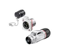 Cavo di blocco tipo BD24 25A connettore M24 a scatto inverso impermeabile spina aeronautica 3 pin(Metal reverse installation)